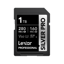 Load image into Gallery viewer, Lexar® Professional 1TB SILVER PRO SDXC™ UHS-II Card