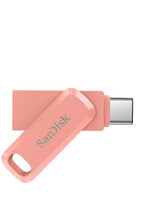 Load image into Gallery viewer, SanDisk Ultra Dual Drive Go USB 3.0 Type C Flash Drive, Peach
