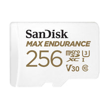 Load image into Gallery viewer, SanDisk MAX Endurance microSDHC™ Card with Adapter for 4K Video on Dashcams and Video Surveillance Cameras
