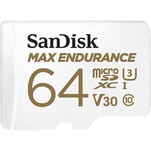 Load image into Gallery viewer, SanDisk MAX Endurance microSDHC™ Card with Adapter for 4K Video on Dashcams and Video Surveillance Cameras