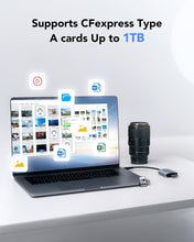 Load image into Gallery viewer, Lexar RW515 CFexpress Type A Card Reader with USB-C to USB-A Adapter for CF and CFexpress Cards