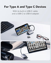 Load image into Gallery viewer, Lexar RW515 CFexpress Type A Card Reader with USB-C to USB-A Adapter for CF and CFexpress Cards