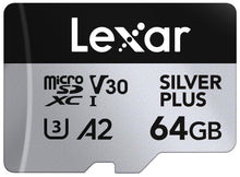Load image into Gallery viewer, Lexar® Professional SILVER PLUS microSDXC™ UHS-I Card