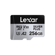 Load image into Gallery viewer, Lexar® Professional SILVER PLUS microSDXC™ UHS-I Card