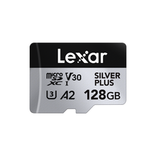 Load image into Gallery viewer, Lexar® Professional SILVER PLUS microSDXC™ UHS-I Card