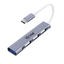 Load image into Gallery viewer, EVM TYPE-C INTERFACE 4 PORT USB HUB 1 USB 3.0 + 3 USB 2.0