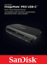 Load image into Gallery viewer, SanDisk ImageMate PRO USB-C Reader/Writer - SDDR-A631-GNGNN