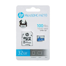 Load image into Gallery viewer, HP Class 10 MicroSD Memory Card (HP-MSDCWAU1-64GB)