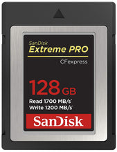 Load image into Gallery viewer, SanDisk Extreme Pro Cfexpress Type B Card,1500 MB/s R &amp; 800 MB/s W, Black
