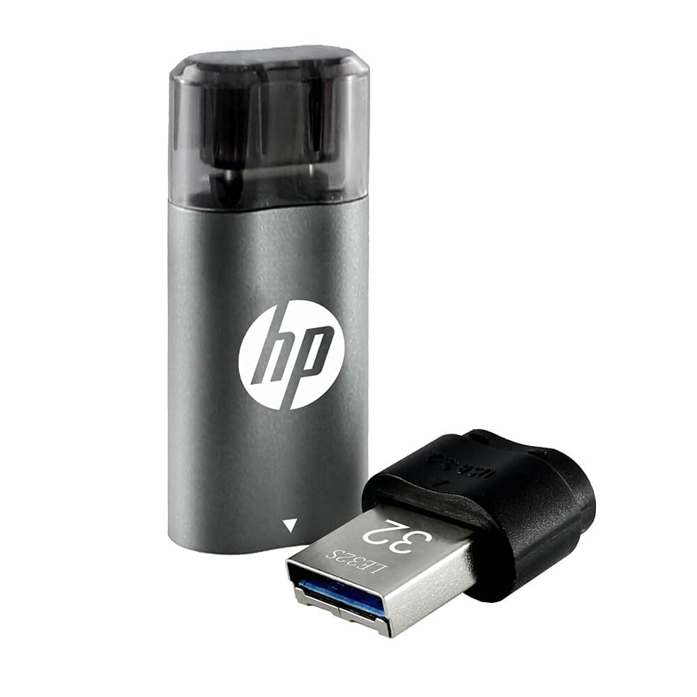 HP USB 3.2  Type C OTG Flash Drive x5600c (Grey & Black)