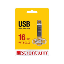 Load image into Gallery viewer, Strontium Ammo 2.0 USB Pen Drive (Silver)-Metal