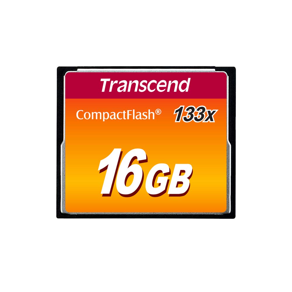 Transcend 16GB 133x Ultra Speed Compact Flash Card (TS16GCF133)