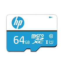 Load image into Gallery viewer, HP Class 10 MicroSD Memory Card (HP-MSDCWAU1-64GB)
