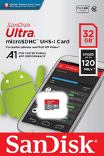 Load image into Gallery viewer, SanDisk Ultra MicroSDXC Class 10 140 Mbps Memory Card