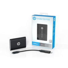 Load image into Gallery viewer, HP Portable P500 External SSD  (Black)

