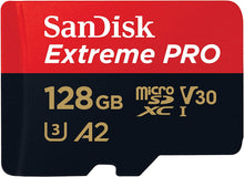 Load image into Gallery viewer, SanDisk Extreme Pro SDXC UHS-I U3 A2 V30 With Adaptor 200Mbps
