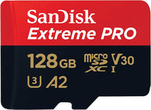 Load image into Gallery viewer, SanDisk Extreme Pro SDXC UHS-I U3 A2 V30 With Adaptor 200Mbps