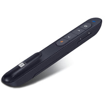 Load image into Gallery viewer, iBall PresenTourch C9 Wireless Presenter with LED Flash Light Torch I Slim and Light Weight I Multi Functional Presenter I Ergonomic and Sleek I - Black
