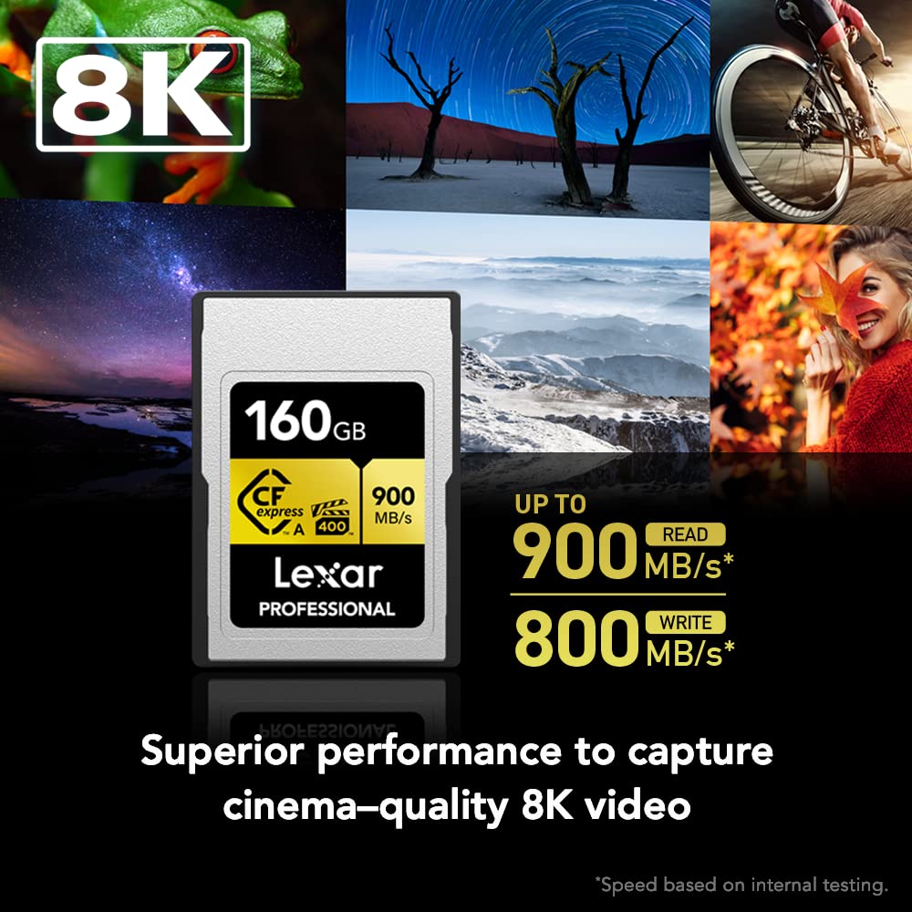 Lexar Professional 80GB CFexpress Type A Gold Series Memory Card