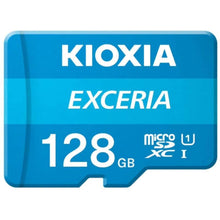 Load image into Gallery viewer, KIOXIA EXCERIA microSD Memory Card - Class 10, Up to 100 MB/s Read Speed (Blue)
