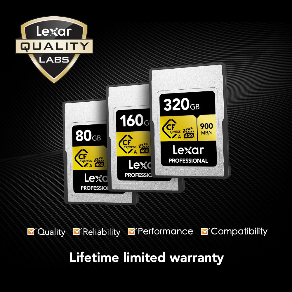 その他 CFexpress Type A 160GB Lexar Lexar® Professional CFexpress™ Type A Card SILVER Series | Lexar