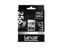 Load image into Gallery viewer, Lexar Professional Silver Series CFexpress 4.0 Type A Card 256GB, CFe Card up to 1750MB/s Read, VPG200, 8K Video CF Card, Memory Card Compatible with Sony Alpha Sony FX Cameras
