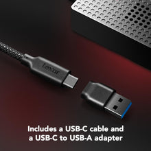 Load image into Gallery viewer, Lexar Play PRO MicroSD Express Card Reader, USB 3.2 Gen 2, up to 900MB/s Read, Compatible with Express microSD UHS-I Card (LRW540U-RNHNG)
