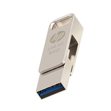 Load image into Gallery viewer, HP USB 3.2 Flash Drive Type C OTG -X206C
