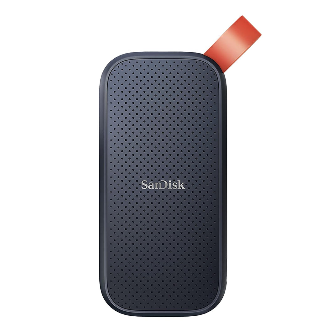 Sandisk 1TB Portable SSD, 800MB/s R, USB 3.2 Gen 2, Rugged SSD with Upto 2 Meter Drop Protection, Type-C to Type-A Cable, PC & Mac Compatible, External SSD (SDSSDE30-1T00-G26)