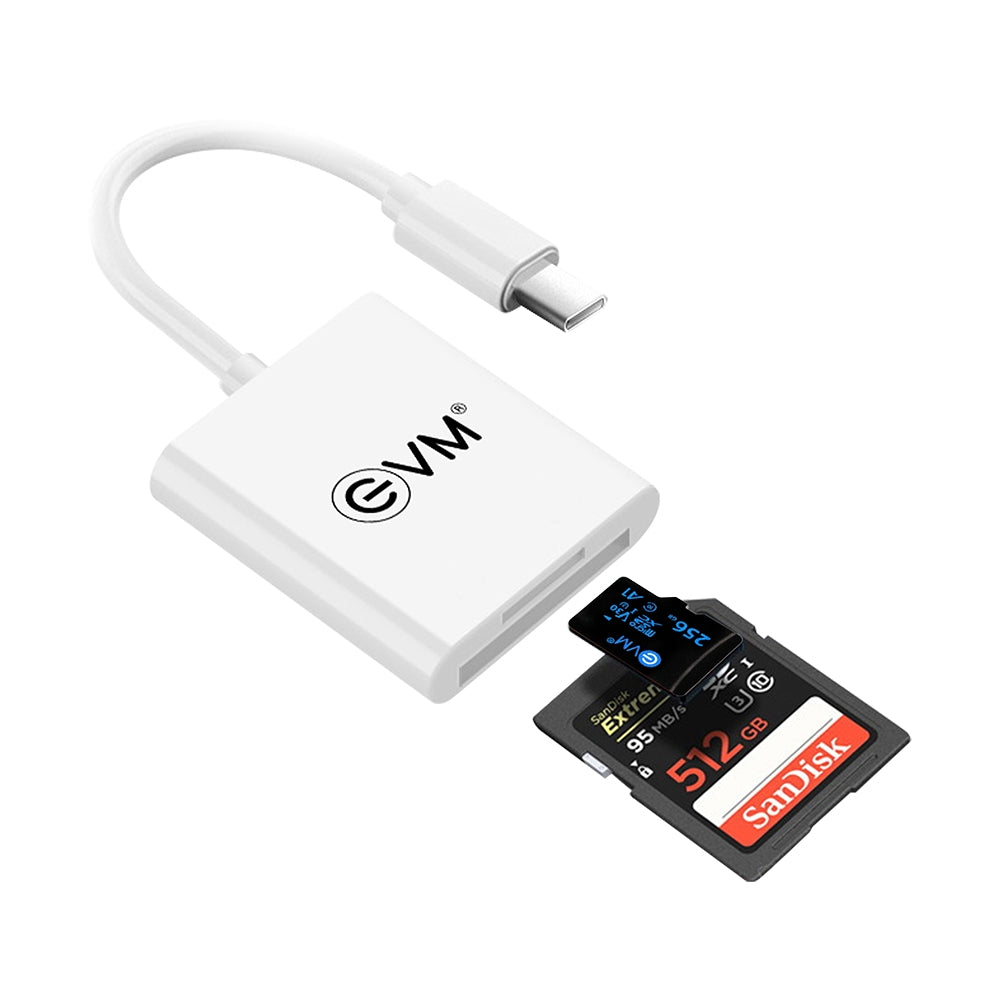 EVM TYPE-C 2 IN 1 CARD READER