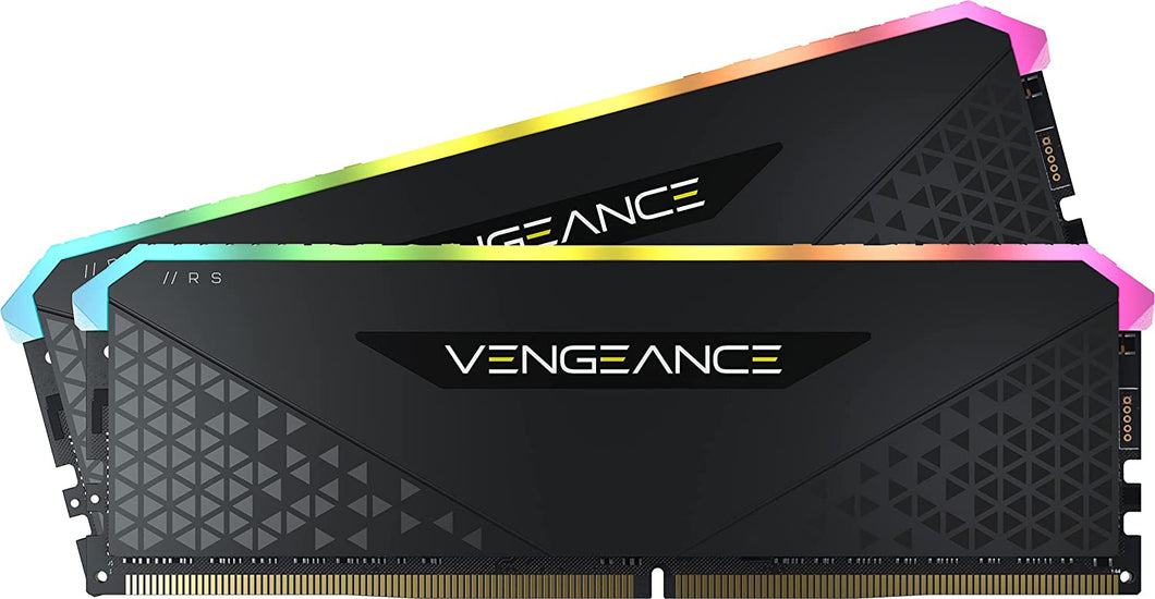 CORSAIR Vengeance RGB RS 64GB (2x32GB) DDR4 3200 Desktop Memory-CMG64GX4M2E3200C16