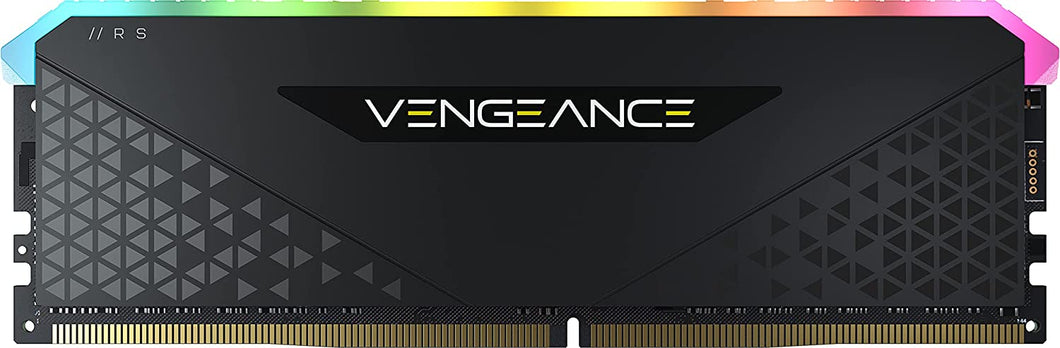 Corsair Vengeance RGB RS 8GB (1 x 8GB) DDR4 DRAM 3200MHz C16 Memory Kit (Black) - CMG8GX4M1E3200C16