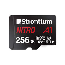 Load image into Gallery viewer, Strontium Nitro A1 Micro SDHC Memory Card 100MB/s A1 UHS-I U1 Class 10 with High Speed Adapter for Smartphones Tablets Drones Action Cams
