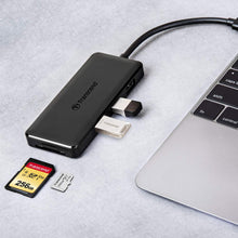 Load image into Gallery viewer, Transcend HUB5C 6-in-1 USB 3.1 Gen 2 Type-C Hub, Black (TS-HUB5C)
