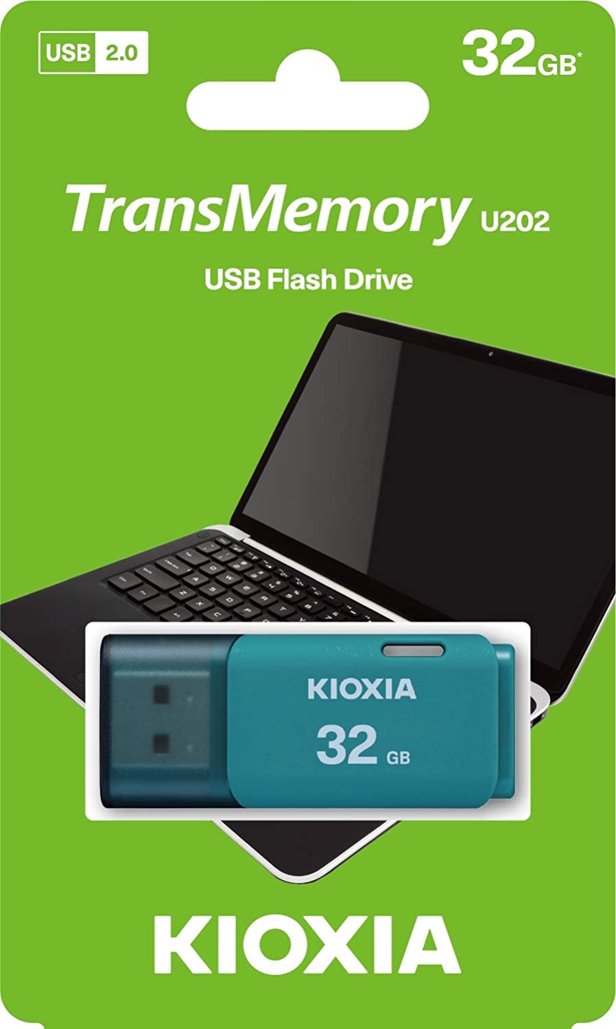Kioxia U202 32GB USB2.0 PenDrive Light Blue LU202L032GG4 – KiViS