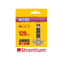 Load image into Gallery viewer, Strontium Ammo 3.1  USB Pen Drive (Silver)
