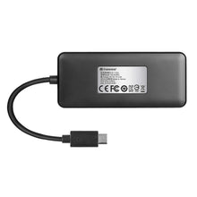 Load image into Gallery viewer, Transcend HUB5C 6-in-1 USB 3.1 Gen 2 Type-C Hub, Black (TS-HUB5C)
